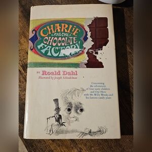 Vtg Charlie And The Chocolate Factory 1973 Book Roald Dahl Willy Wonka Borzoi
